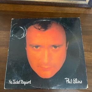 PHIL COLLINS - NO JACKET REQUIRED - 1985 ATLANTIC RECORDS ROCK VINYL LP